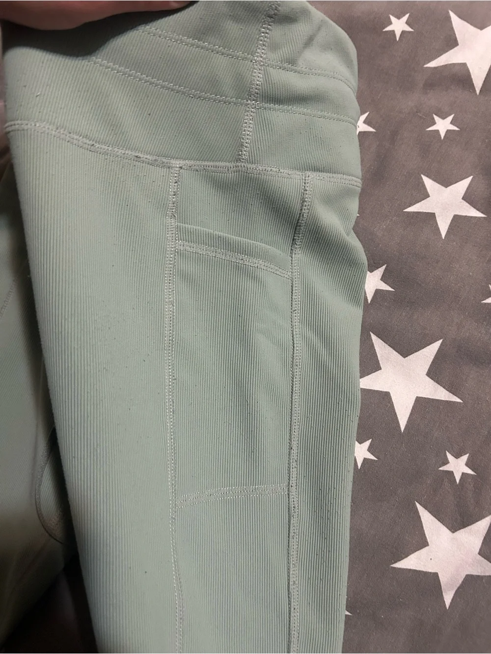 Matching Athleisure Set- Leggings with L/S Crop Top